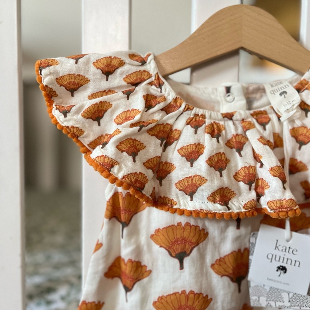 Kate Quinn Marigold Bubble Romper